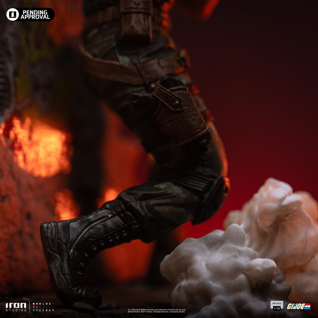 Pre-Order - Statue Flint - G.I Joe - Art Scale 1/10 - Iron Studios