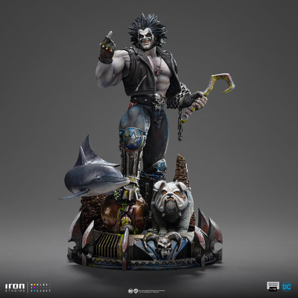Pre-Order -  Statue Lobo Unleashed - DC Comics - Art Scale 1/10 - Iron Studios