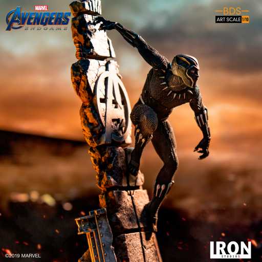 Black Panther - Avengers: End Game - BDS Art Scale 1/10 - Iron Studios