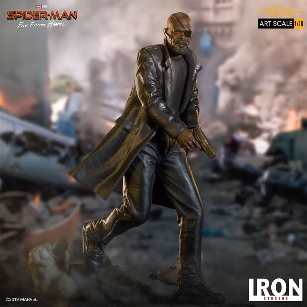 Statue Nick Fury - Spider-Man: Far From Home - Art Scale 1/10 - Iron Studios