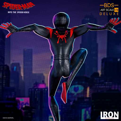 Statue Miles Morales - Spider-Man: Into the Spider-Verse - Art Scale 1/10 - Iron Studios