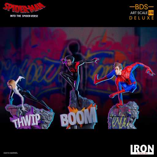 Statue Miles Morales - Spider-Man: Into the Spider-Verse - Art Scale 1/10 - Iron Studios