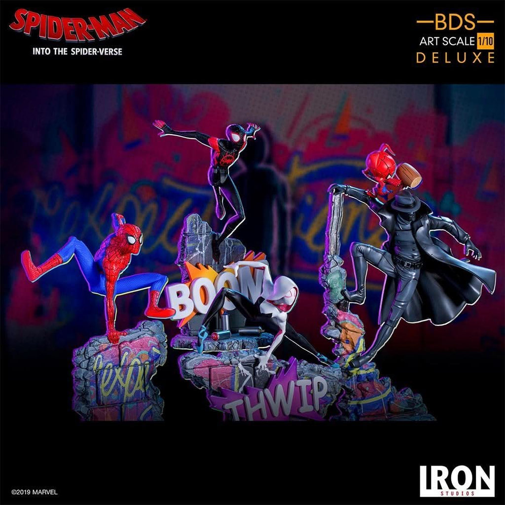 Statue Peter B. Parker - Spider-Man: Into the Spider-Verse - Art Scale 1/10 - Iron Studios