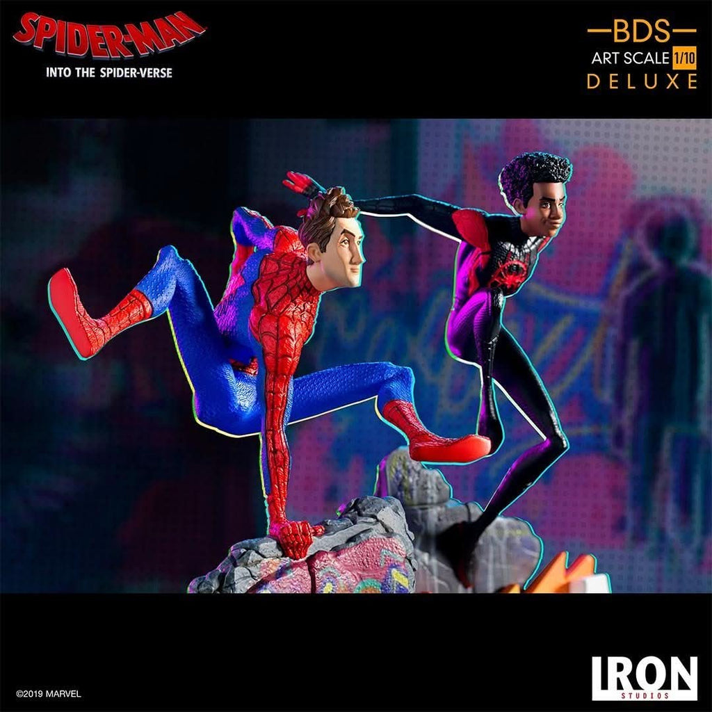 Statue Peter B. Parker - Spider-Man: Into the Spider-Verse - Art Scale 1/10 - Iron Studios