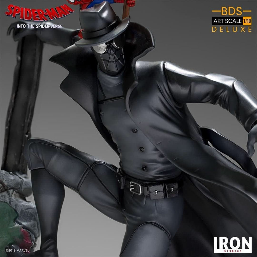 Spider Noir and Spider Ham - Spiderman: Into The Spiderverse - Art Scale 1/10 - Iron Studios
