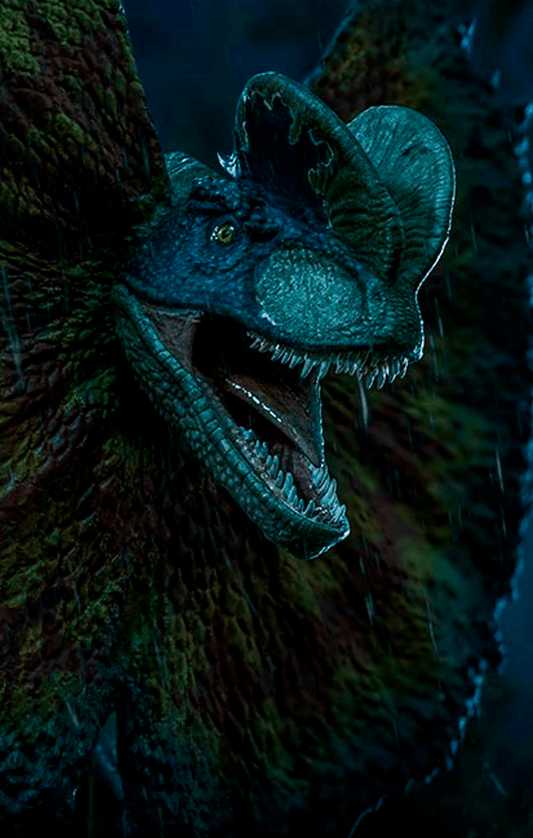 Dilophosaurus - Jurassic Park - Art Scale 1/10 - Iron Studios