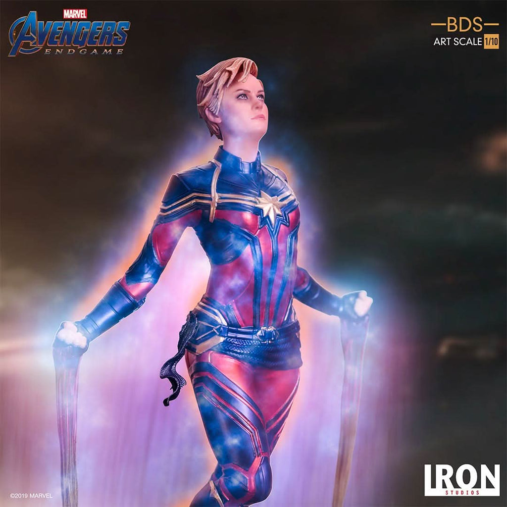 Captain Marvel - Avengers: Endgame - BDS Art Scale 1/10 - Iron Studios