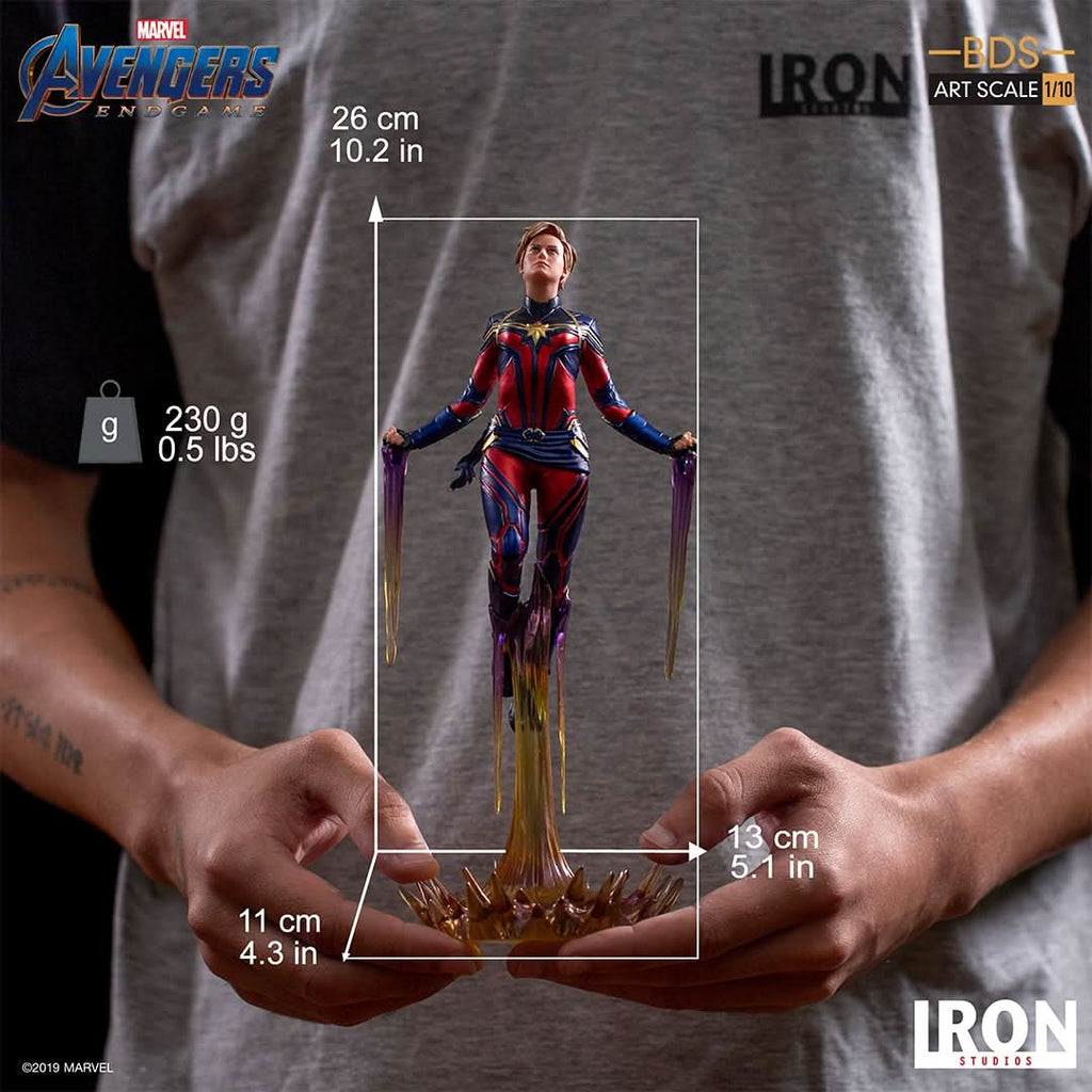 Captain Marvel - Avengers: Endgame - BDS Art Scale 1/10 - Iron Studios
