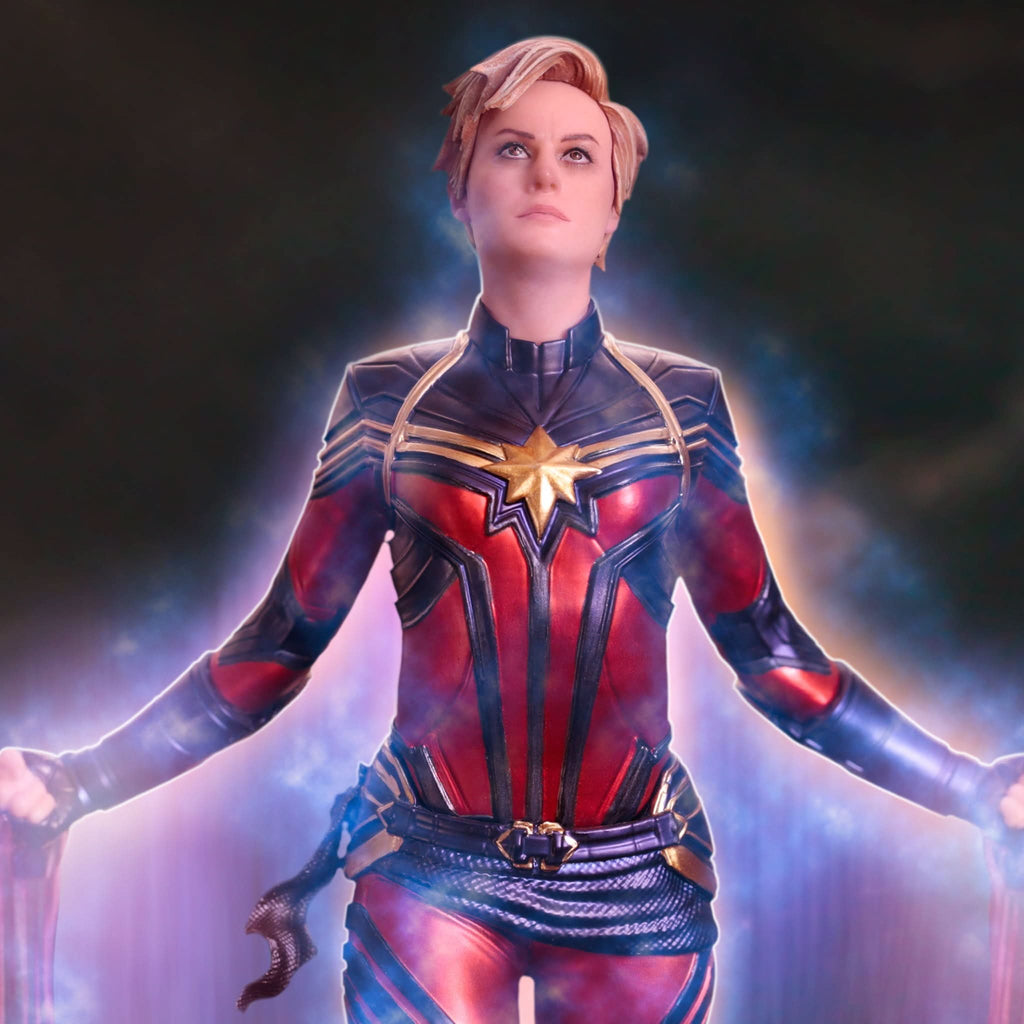 Captain Marvel - Avengers: Endgame - BDS Art Scale 1/10 - Iron Studios