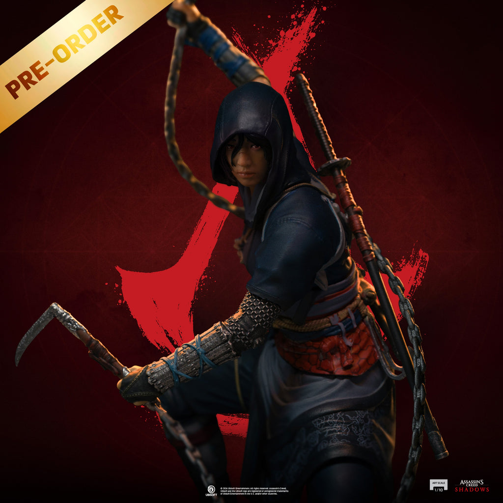 Pre-Order -  Statue Naoe - Assassin's Creed Shadows - Art Scale 1/10 - Iron Studios