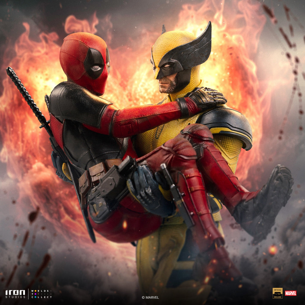 Statue Deadpool and Wolverine - Deadpool & Wolverine - Art Scale 1/10 - Iron Studios