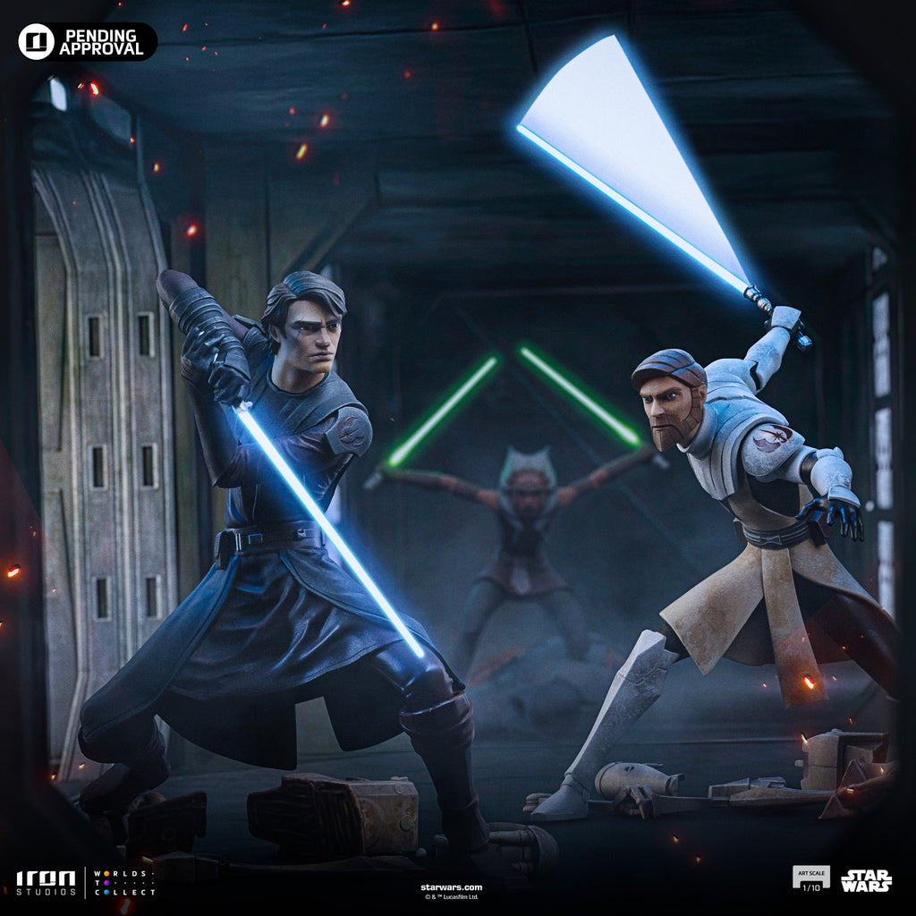 Statue Anakin Skywalker - Star Wars: Clone Wars - Art Scale 1/10 - Iron Studios