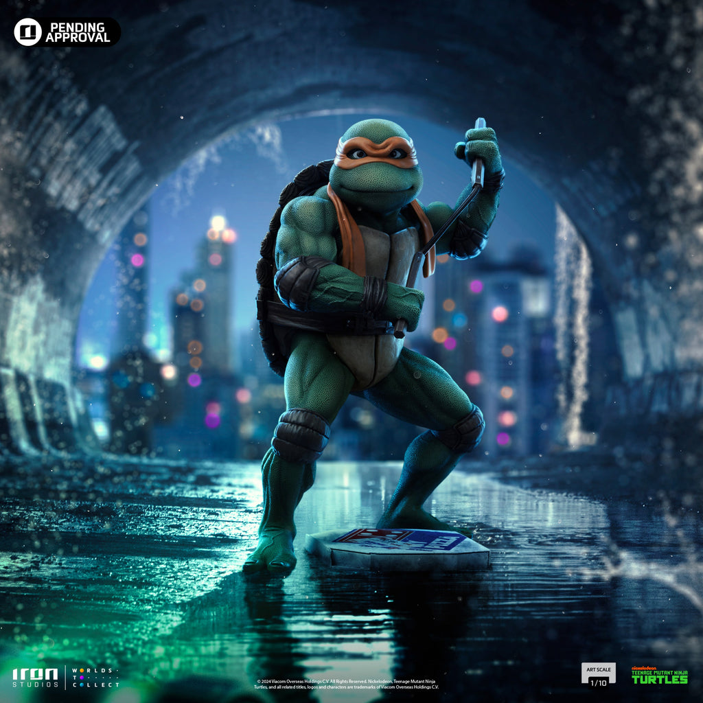 Statue Michelangelo - TMNT Movie - Art Scale 1/10 - Iron Studios