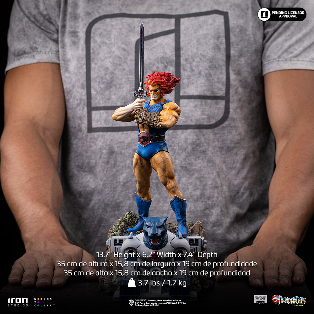 Pre-Order - Statue Lion-O Unleashed - ThunderCats - Art Scale 1/10 - Iron Studios
