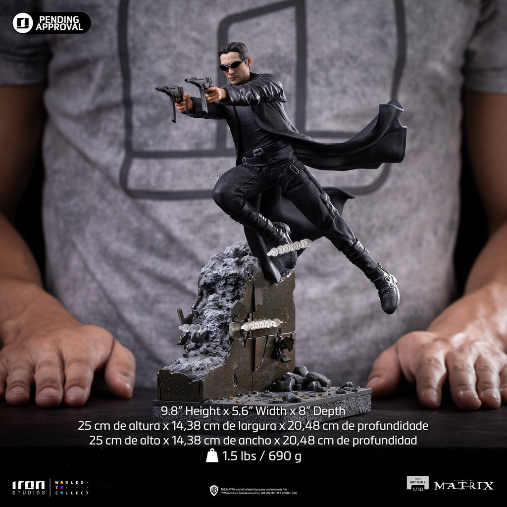 Pre-Order - Statue Neo - Matrix - Art Scale 1/10 - Iron Studios