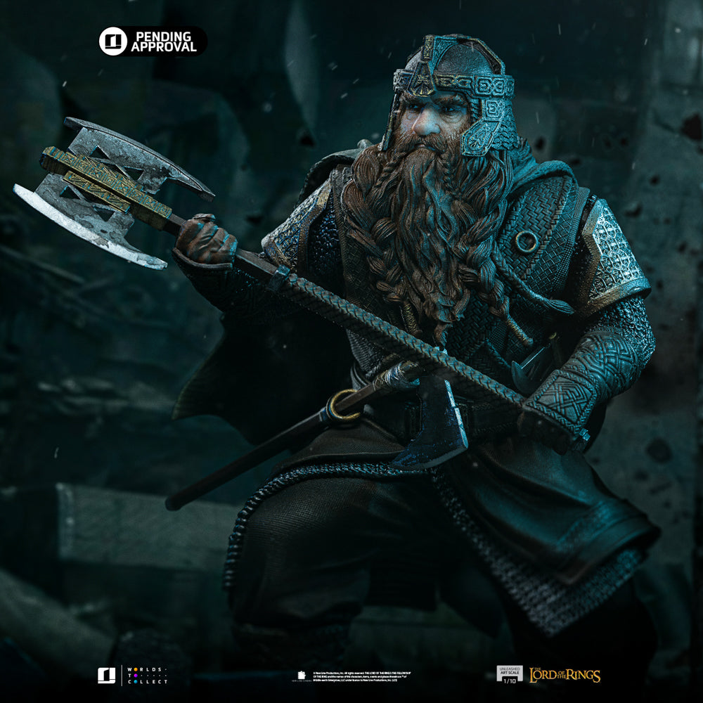Pre-Order - Statue Gimli Unleashed - The Lord of the Rings - Art Scale 1/10 - Iron Studios