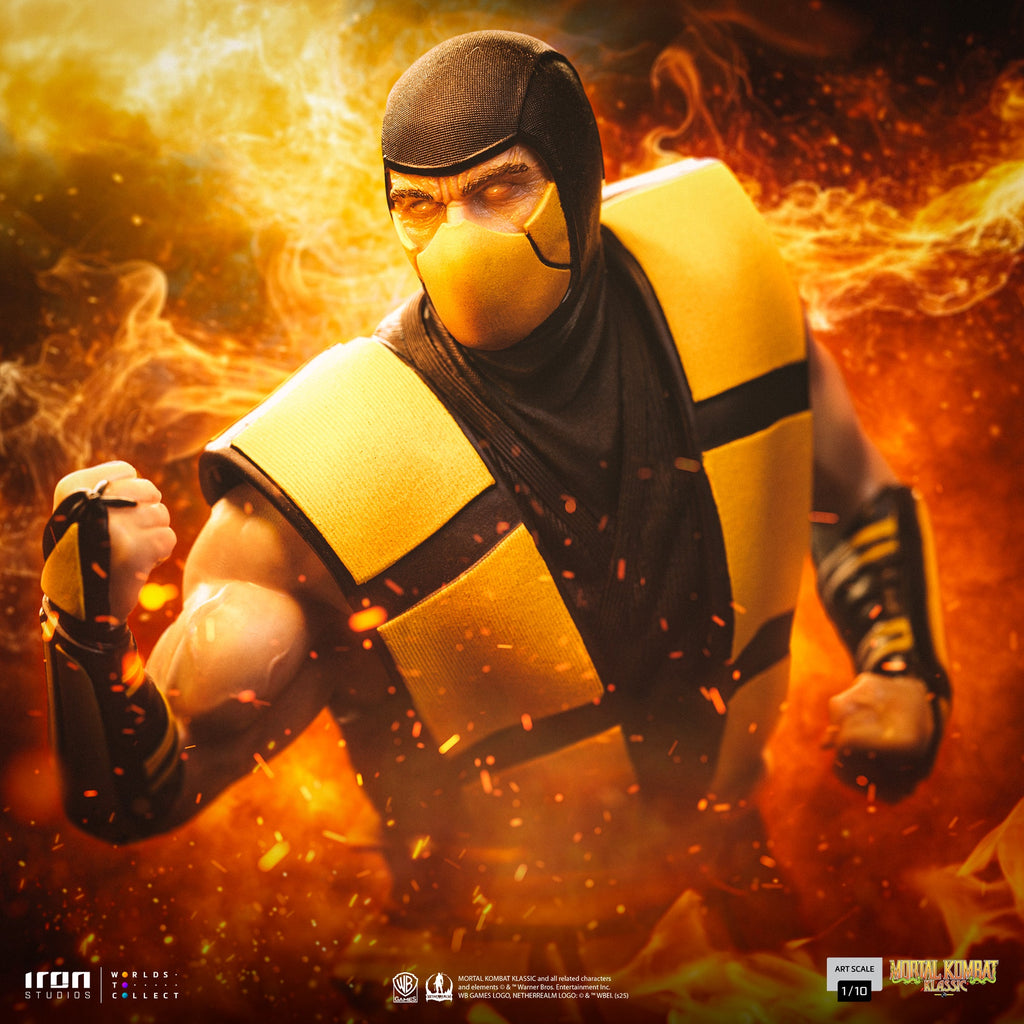 Pre-Order - Statue Scorpion (Variant) - Mortal Kombat - Art Scale 1/10 - Iron Studios