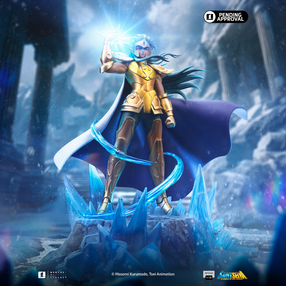 Pre-Order -  Statue Aquarius Camus - Saint Seiya - Art Scale 1/10 - Iron Studios