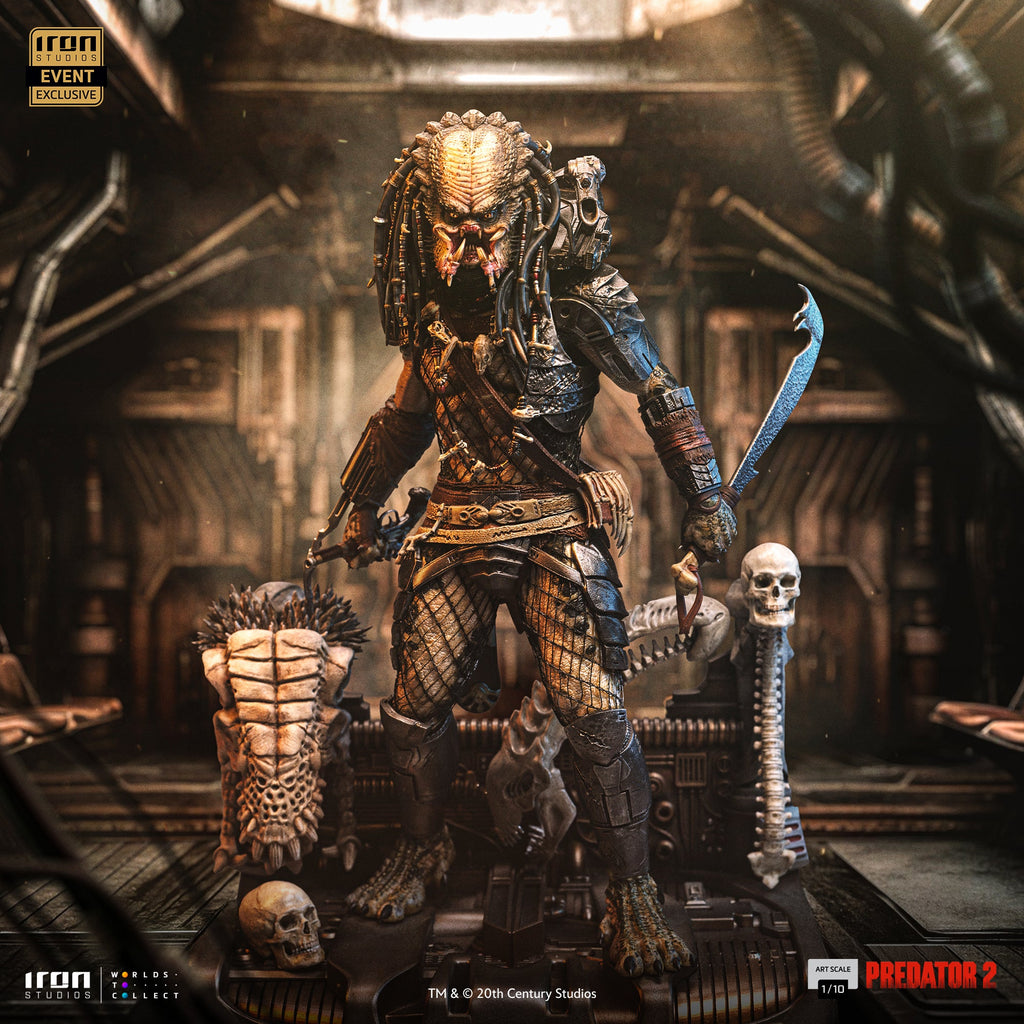 Statue Elder Predator (CCXP Event Exclusive 2025) - Predator 2 - Art Scale 1/10 - Iron Studios