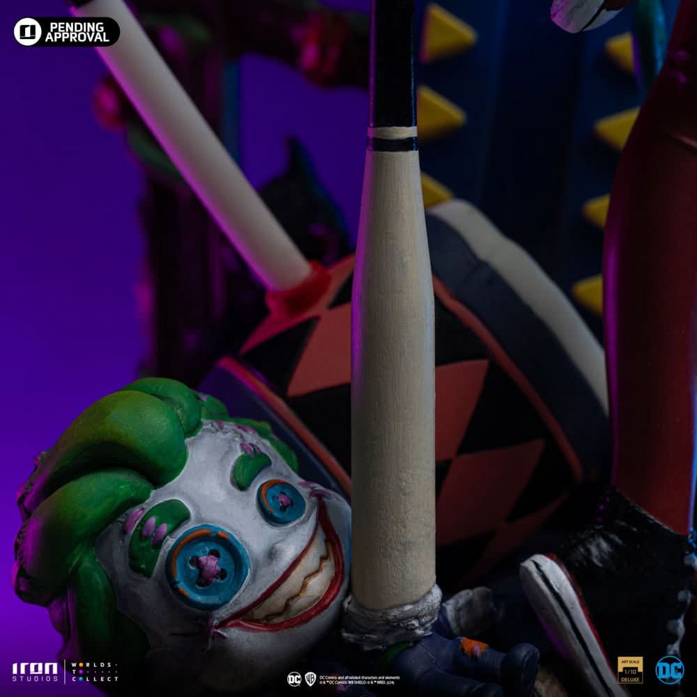 Harley Quinn Deluxe - Gotham City Sirens - Art Scale 1/10 - Iron Studios