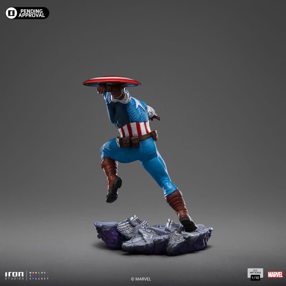 Captain America - Infinity Gauntlet Diorama - BDS Art Scale 1/10 - Iron Studios