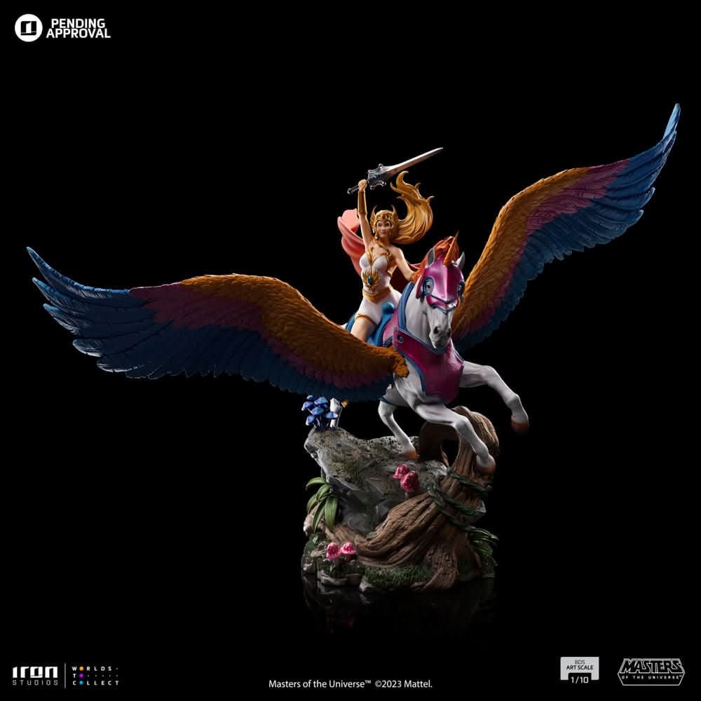 Statue She-Ra and Swift Wind - Masters of the Universe - Art Scale 1/10 - Iron Studios
