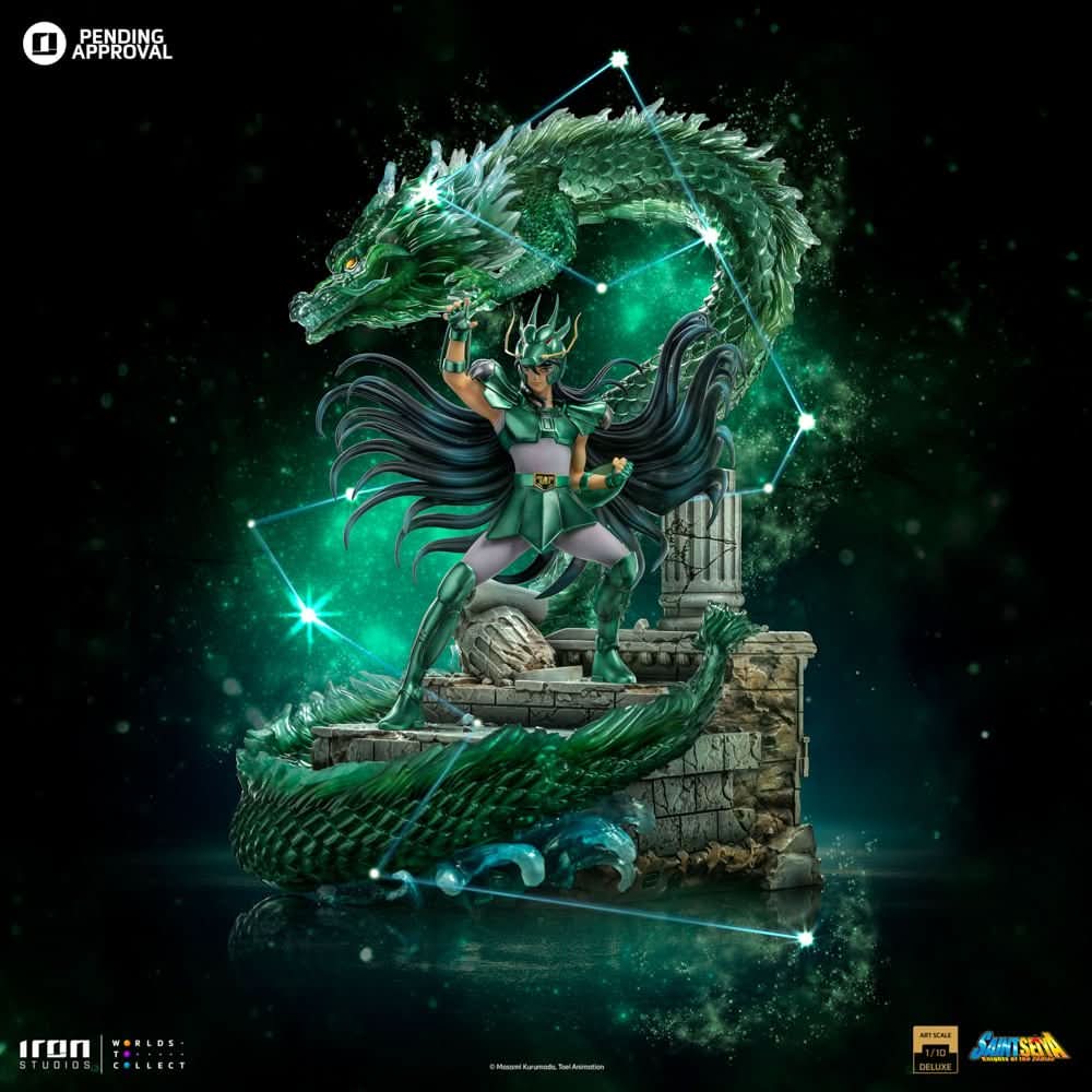 Statue Dragon Shiryu Deluxe - Saint Seiya - Art Scale 1/10 - Iron Studios