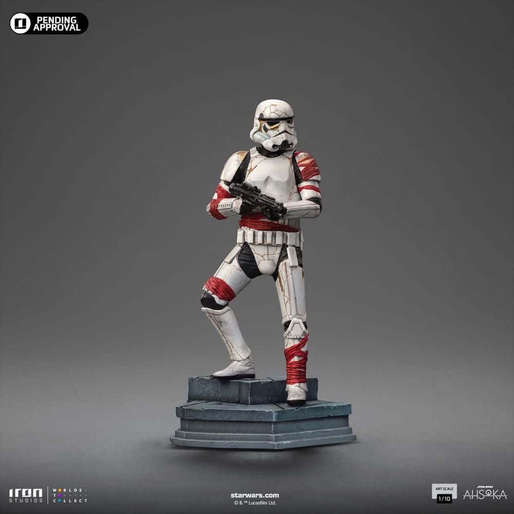Statue Night Trooper - Star Wars: Ahsoka Series - Art Scale 1/10 - Iron Studios