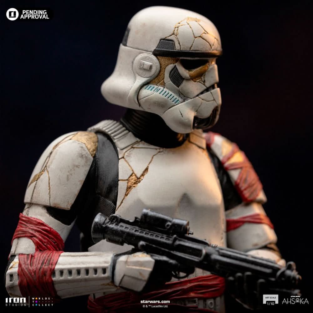 Statue Night Trooper - Star Wars: Ahsoka Series - Art Scale 1/10 - Iron Studios